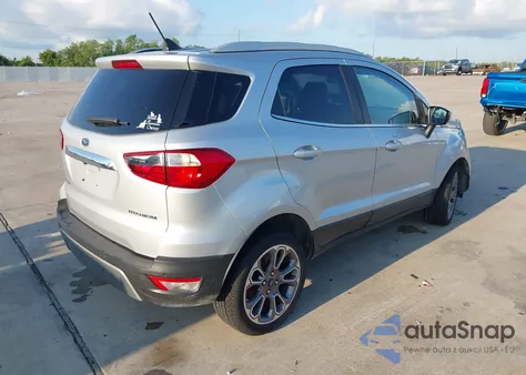 2021 Ford Ecosport Titanium из США, поврежденный, VIN MAJ3S2KE6MC397509